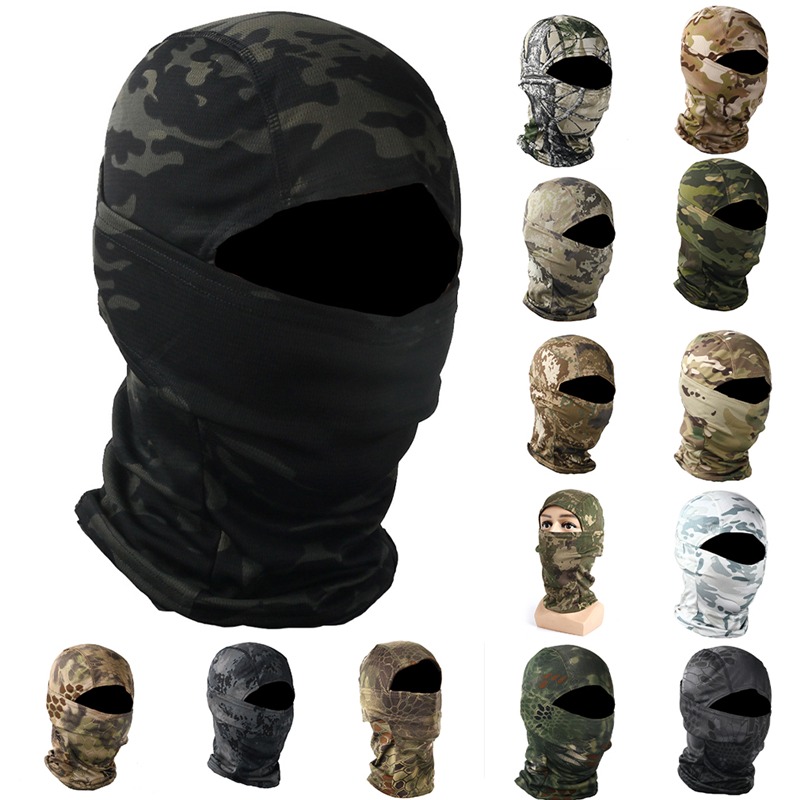 Hunting Fishing Outdoor - Camouflage Balaclava 3D Face Mask Suit