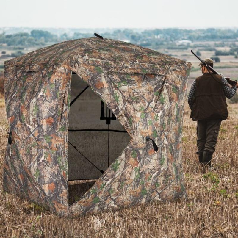 Hunting & Outdoor Supplies Carterton Reviews - 270° See Through Hunting Blind Tent