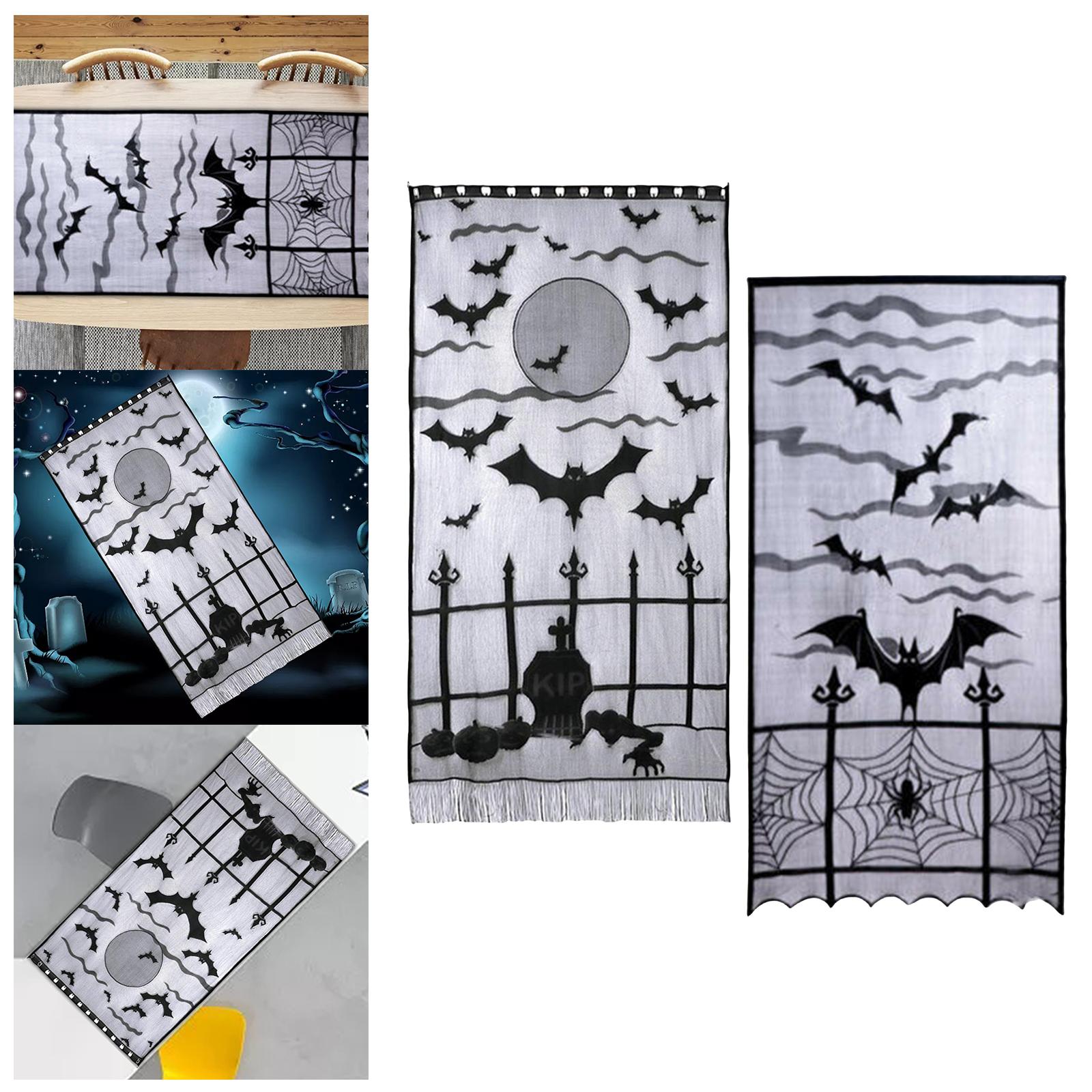 Outdoor Hunting House - Halloween Door Curtain Spooky Door Panel
