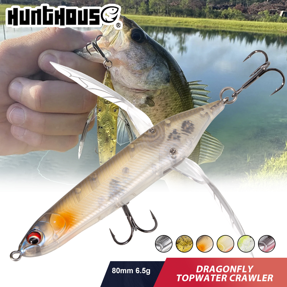 Hunting Quotes - Hunthouse Floating Topwater Dragonfly Crawler Pencil