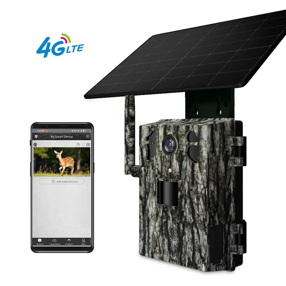 Outdoor Hunting Videos - Solar Hunting Camera Mobile Remote Viewing