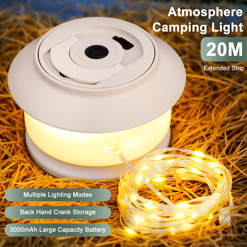 Outdoor Hunting Bike - USB Rechargeable Camping Lamp 20M Length