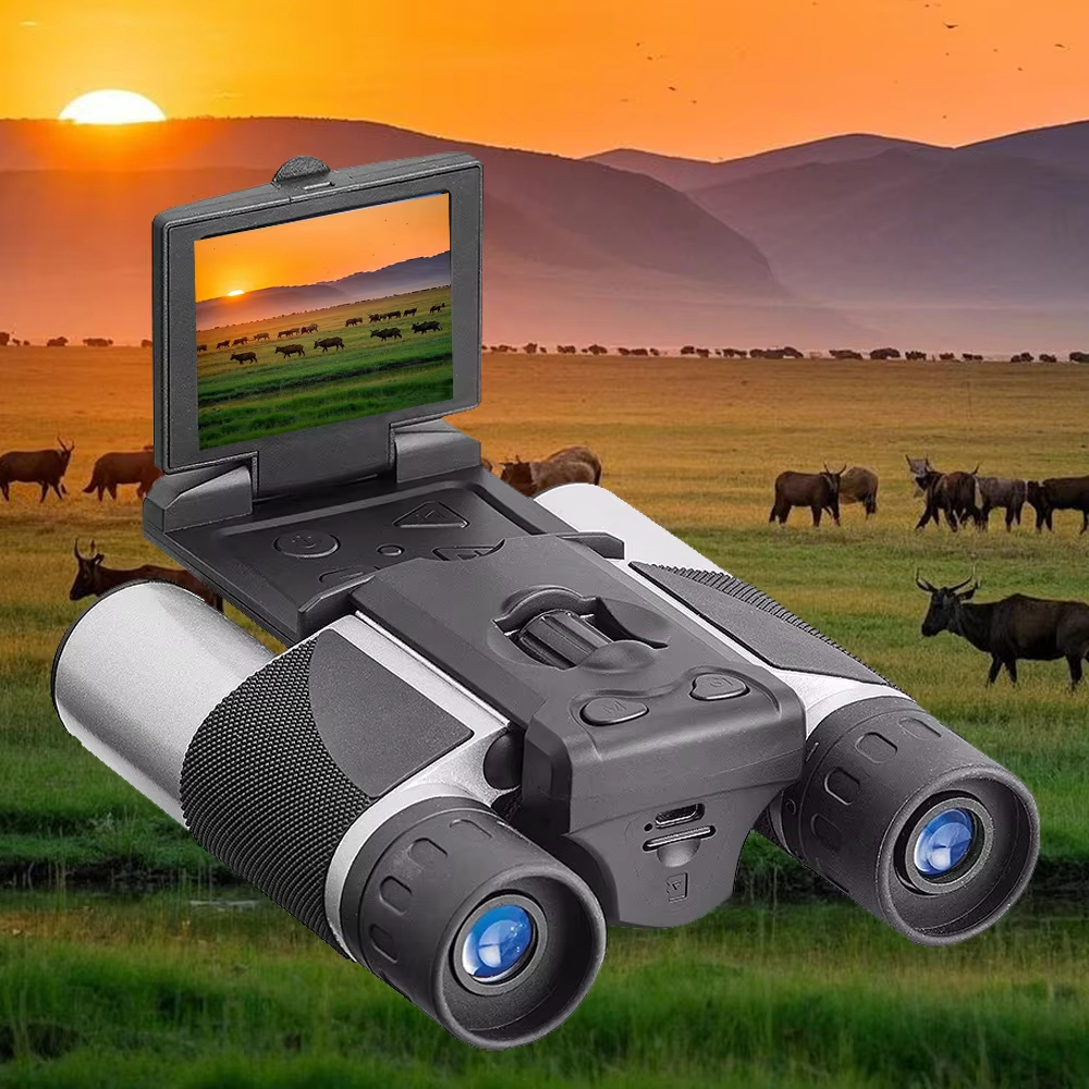 Outdoor Hunting Videos - 8X Digital Zoom Camera Binoculars with