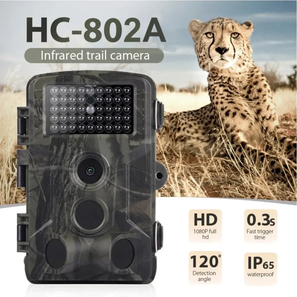 Outdoor Hunting Videos - HC802A Wildlife Trail Camera 24MP 2.7K