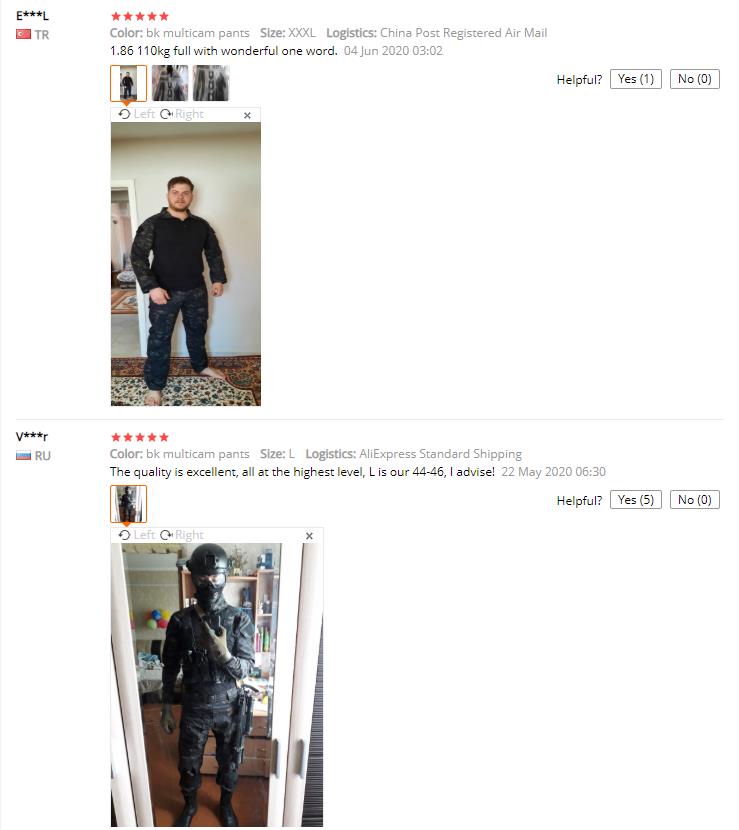 MC Outdoor Tactical Suits Mult - Outdoor Hunting Trousers บทวิจารณ์และราคา