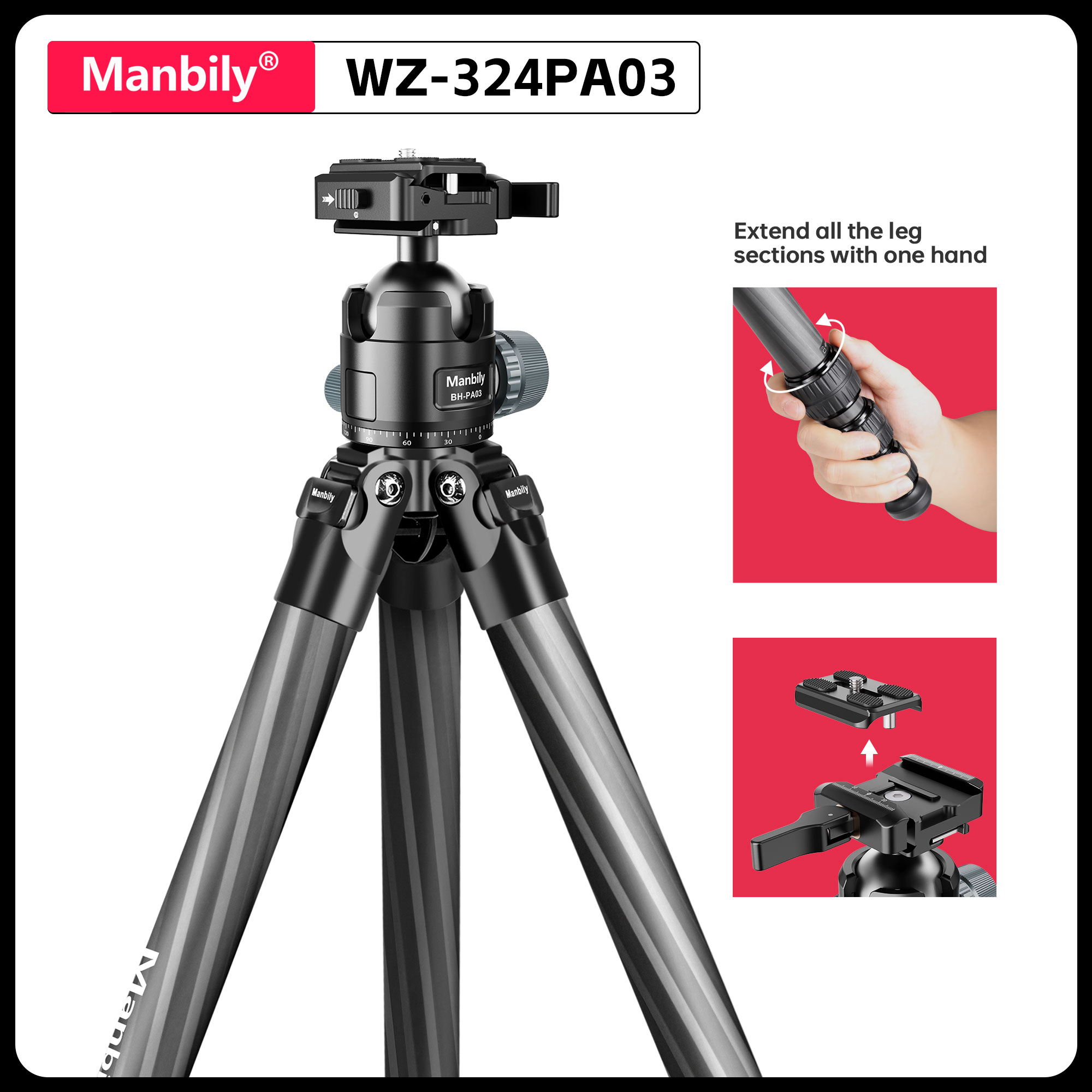 Manbily 158CM Heavy Duty Carbo - Outdoor Hunting Videos บทวิจารณ์และราคา