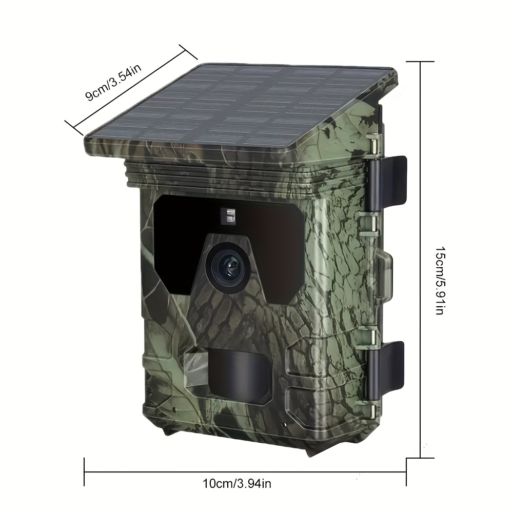4K 50MP Solar-Powered Wildlife - Outdoor Hunting Videos บทวิจารณ์และราคา
