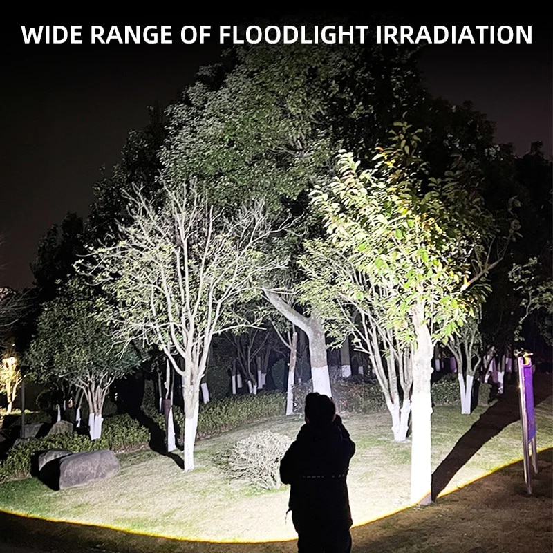 Portable LED Flashlight Rechar - Outdoor Hunting Lights บทวิจารณ์และราคา