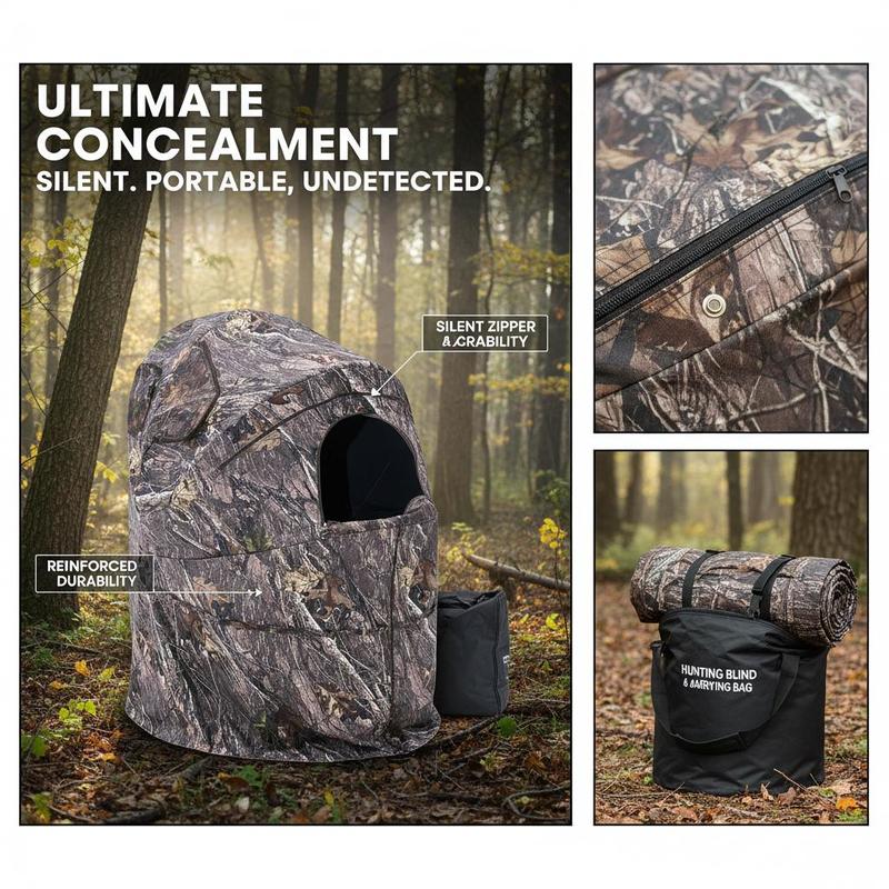 Hunting Blind 1 Person For Dee - Hunting & Outdoor Supplies Carterton Reviews บทวิจารณ์และราคา