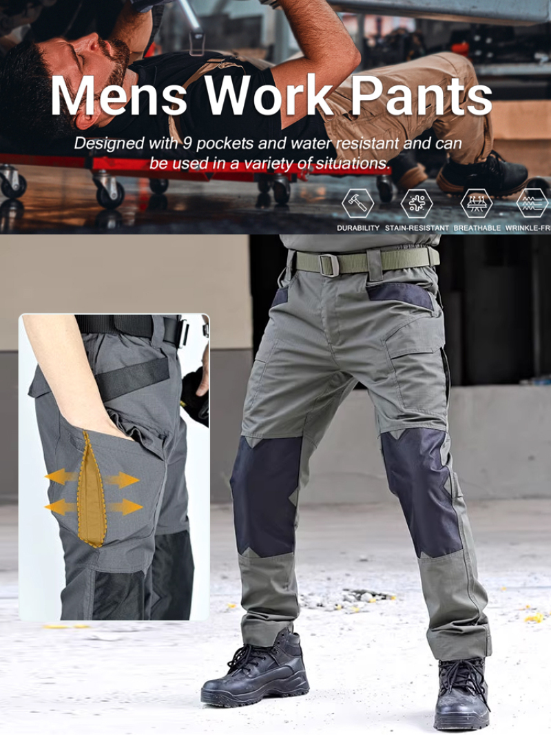 Men's Loose Outdoor Training P - Outdoor Hunting Trousers บทวิจารณ์และราคา