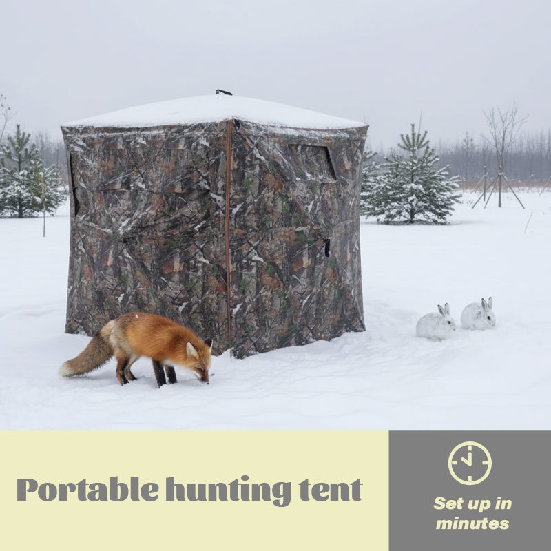 Camouflage Pop-Up Hunting Blin - Hunting & Outdoor Supplies Carterton Reviews บทวิจารณ์และราคา