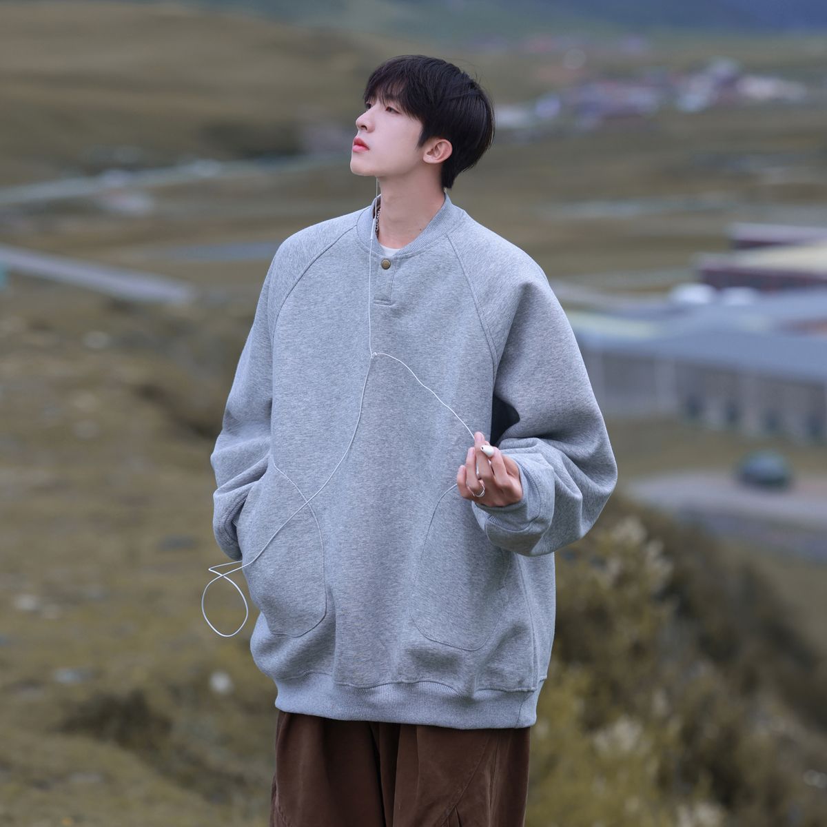 Mens No Hat Hoodies University - Outdoor Hunting Hoodie บทวิจารณ์และราคา