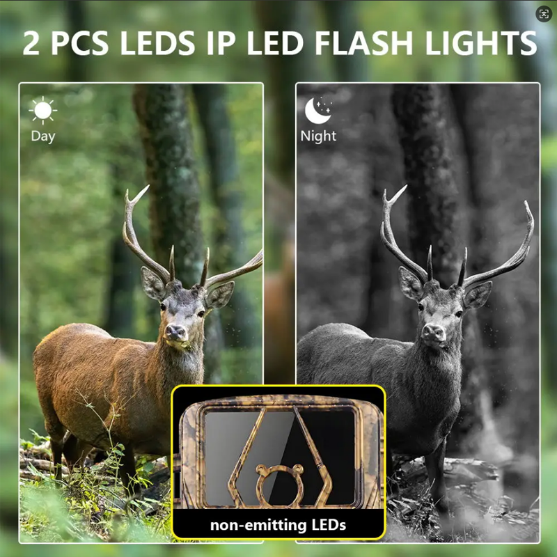 8K 60MP WiFi Trail Camera Wate - Outdoor Hunting Videos บทวิจารณ์และราคา