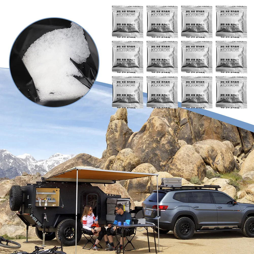 120-12PCS Camping Toilet Chemi - Outdoor Hunting Toilet บทวิจารณ์และราคา