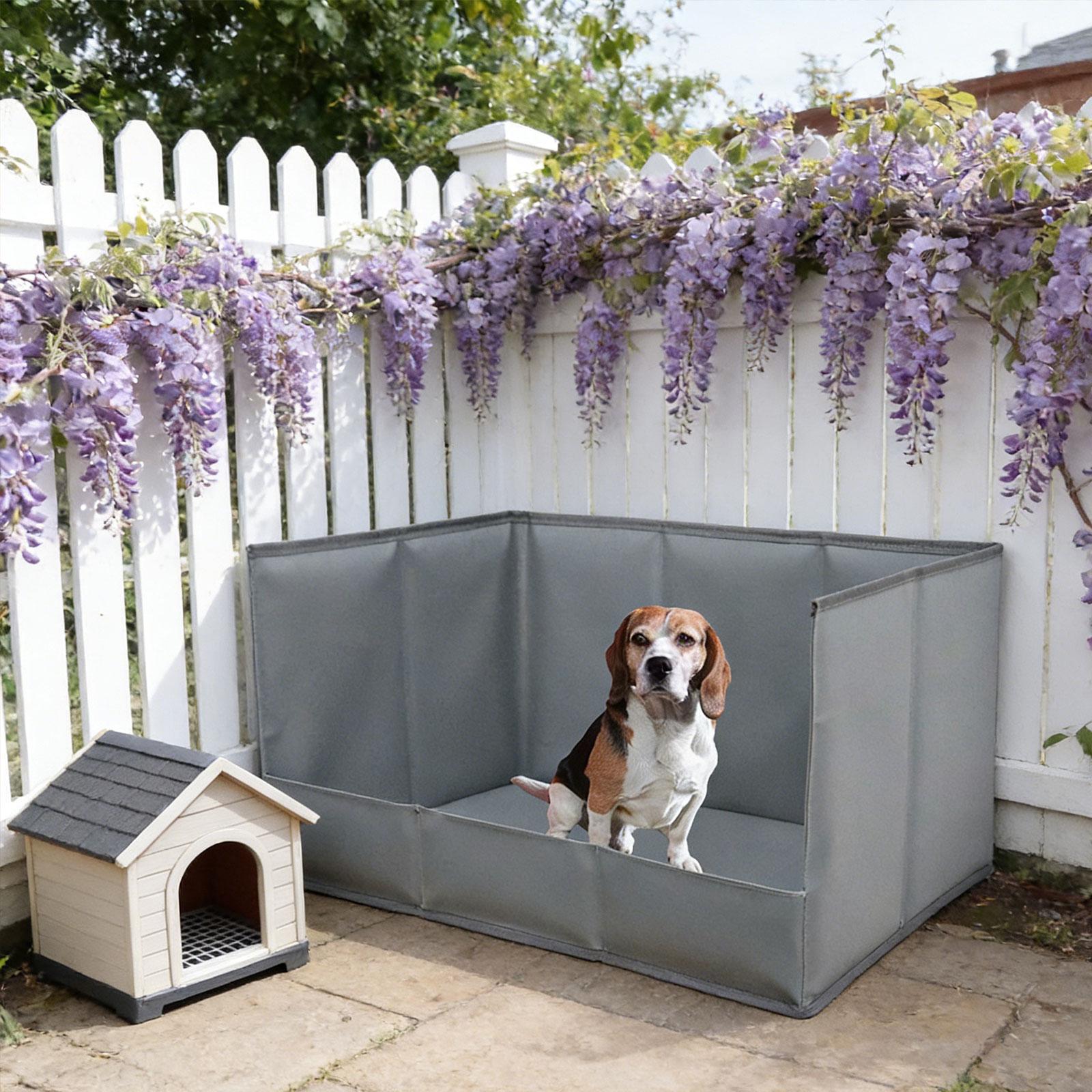 Portable Indoor Dog Potty Tray - Outdoor Hunting Toilet บทวิจารณ์และราคา