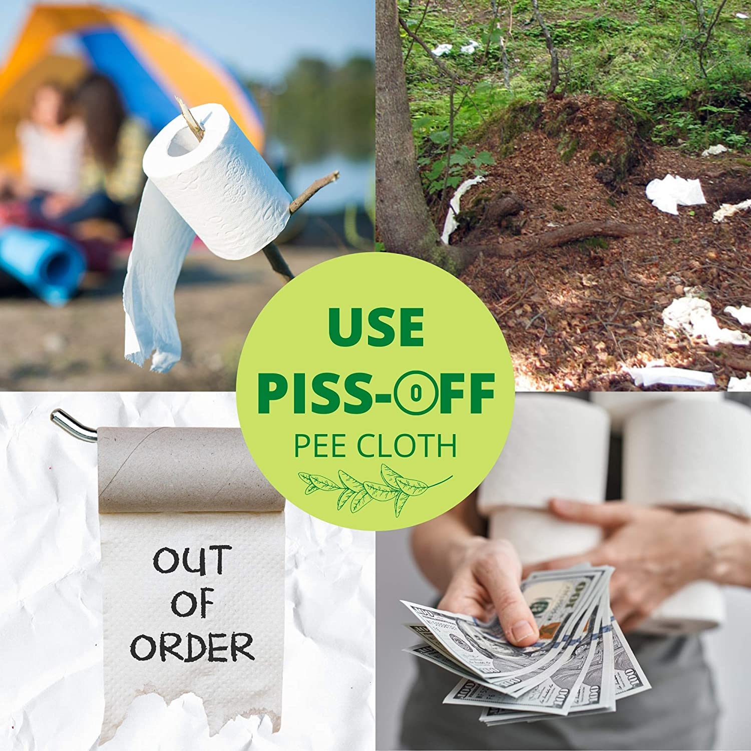 1Pc Pee Cloth for Women Hiking - Outdoor Hunting Toilet บทวิจารณ์และราคา