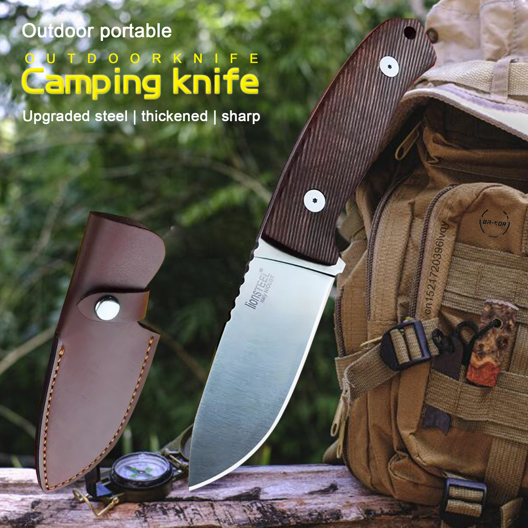Italian D2 alloy High hardness - Hunting Camp Outdoor Supplies บทวิจารณ์และราคา