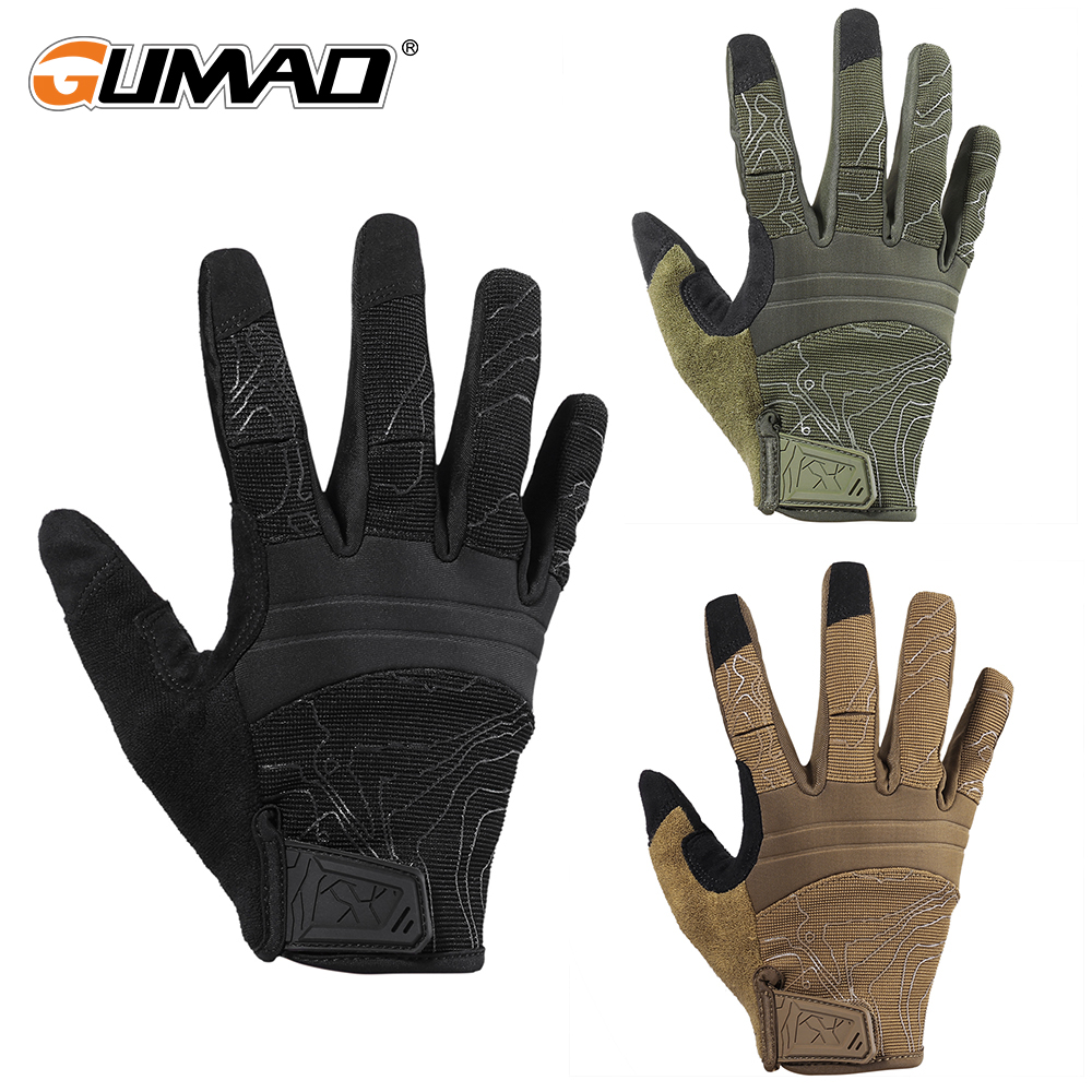 Men Cycling Gloves Tactical To - Outdoor Hunting Bike บทวิจารณ์และราคา