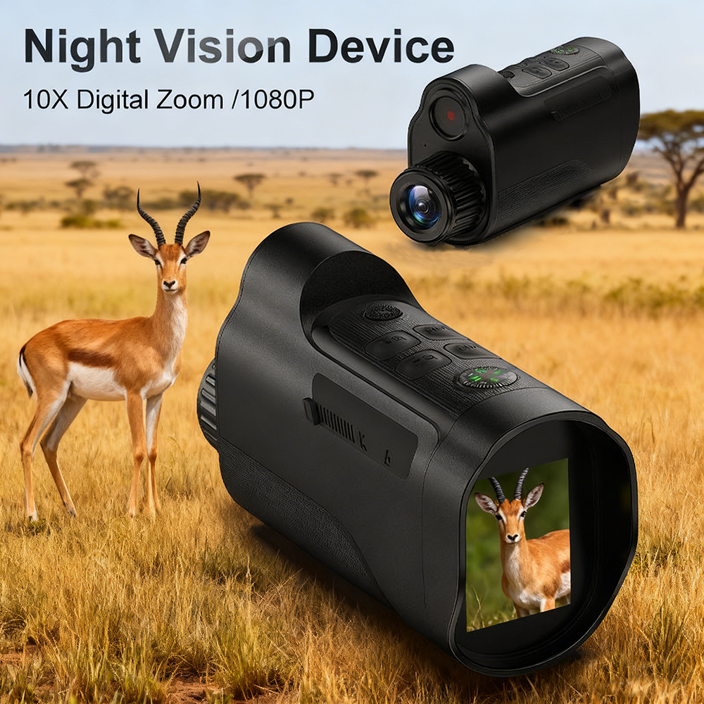 Night Vision Monoculars 1080P  - Outdoor Hunting Videos บทวิจารณ์และราคา