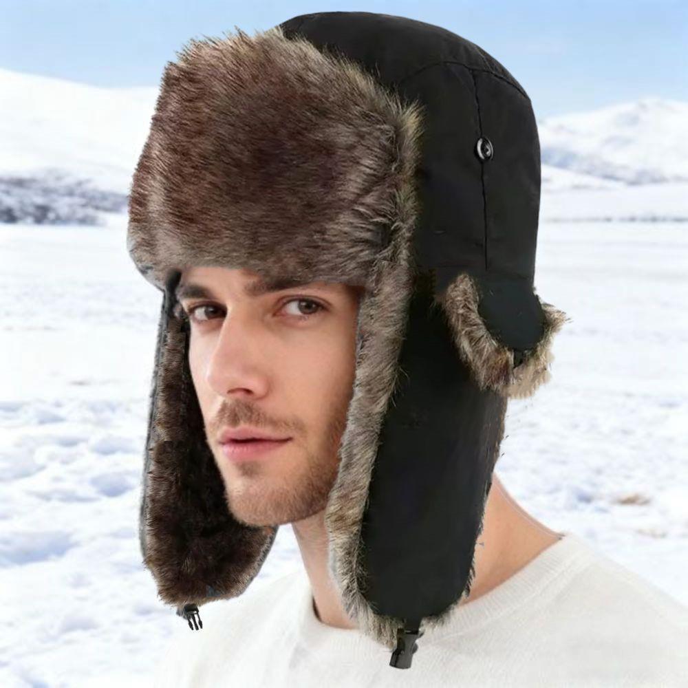Men's Winter Hats Warm Trapper - Outdoor Hunting House บทวิจารณ์และราคา