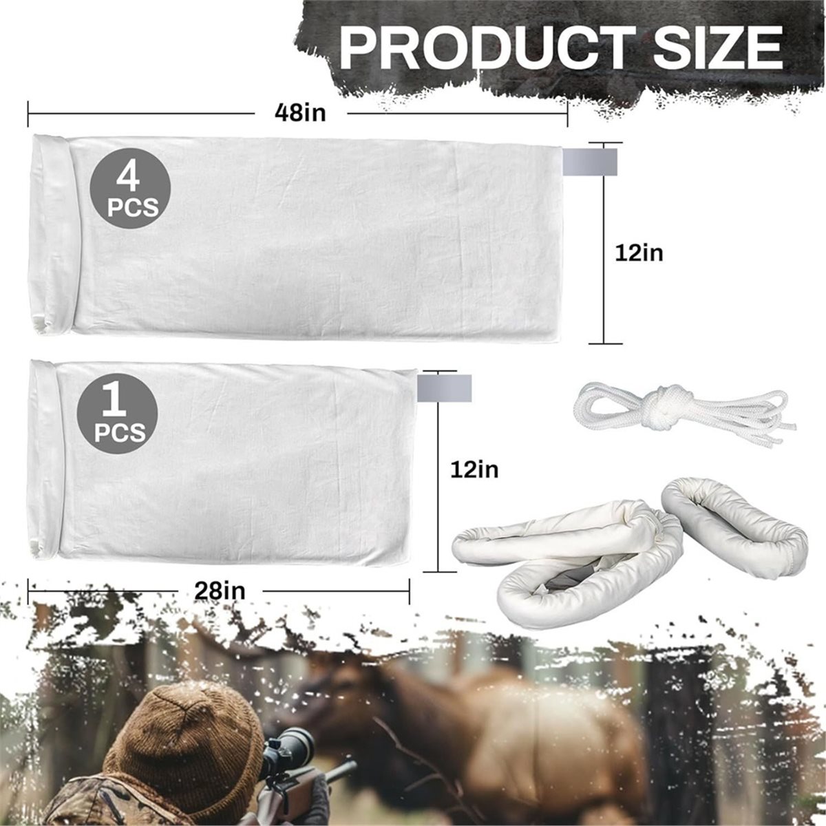Game Bags Hunting Meat Bags, 5 - Game Bag Meat Hunting บทวิจารณ์และราคา