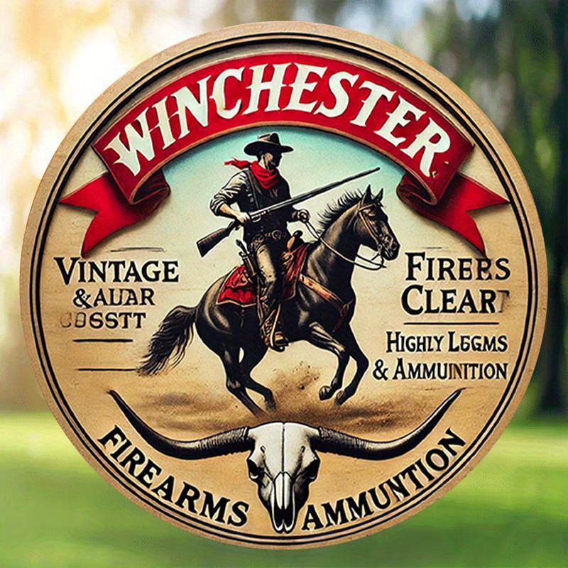 Winchester vintage round metal - Outdoor Hunting Events บทวิจารณ์และราคา