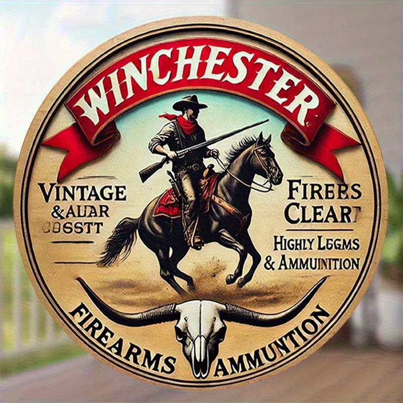 Winchester vintage round metal - Outdoor Hunting Events บทวิจารณ์และราคา