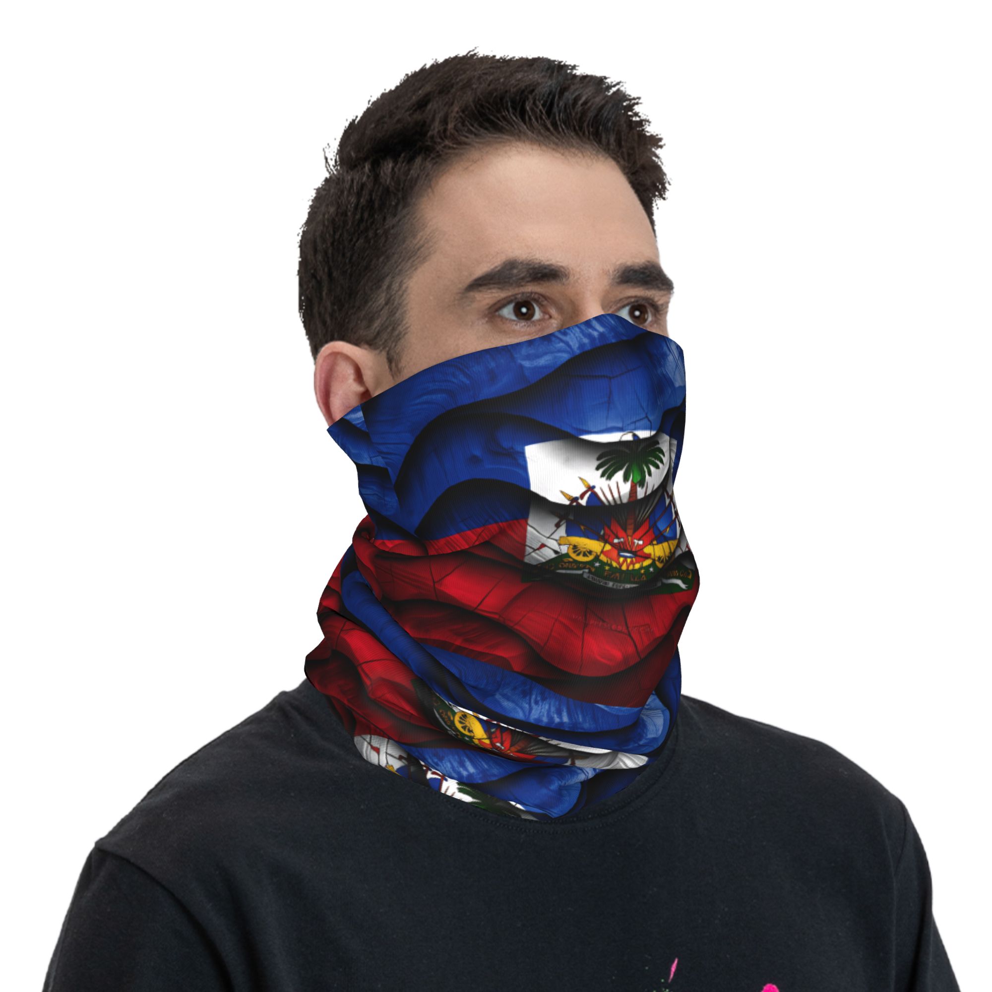 Haiti Flag Balaclava  Hunting  - Hunting Fishing Outdoor บทวิจารณ์และราคา