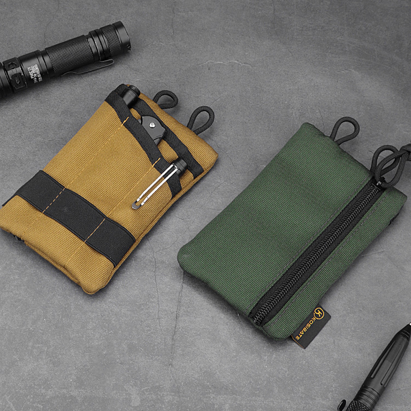 Tactical EDC Pouch Wallet Bag  - Outdoor Hunting Belt บทวิจารณ์และราคา
