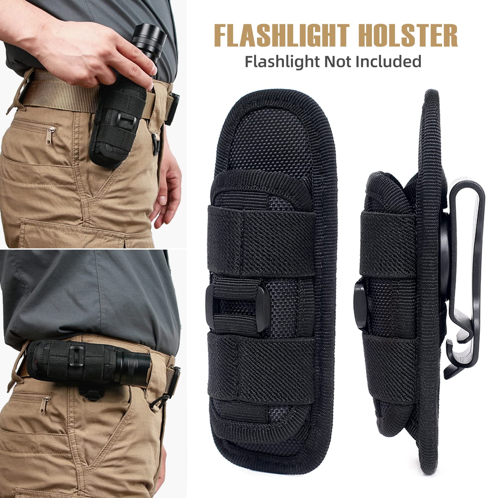 Tactical Flashlight Cover Nylo - Outdoor Hunting Lights บทวิจารณ์และราคา