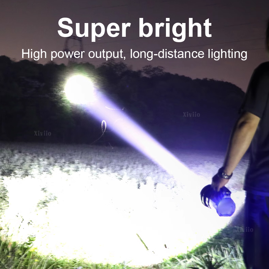 2025 NEW Powerful Search Flash - Tactical Flashlight Rechargeable บทวิจารณ์และราคา