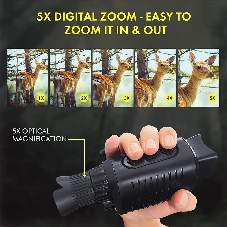 1080P Monoculars Hunting Teles - Outdoor Hunting Videos บทวิจารณ์และราคา