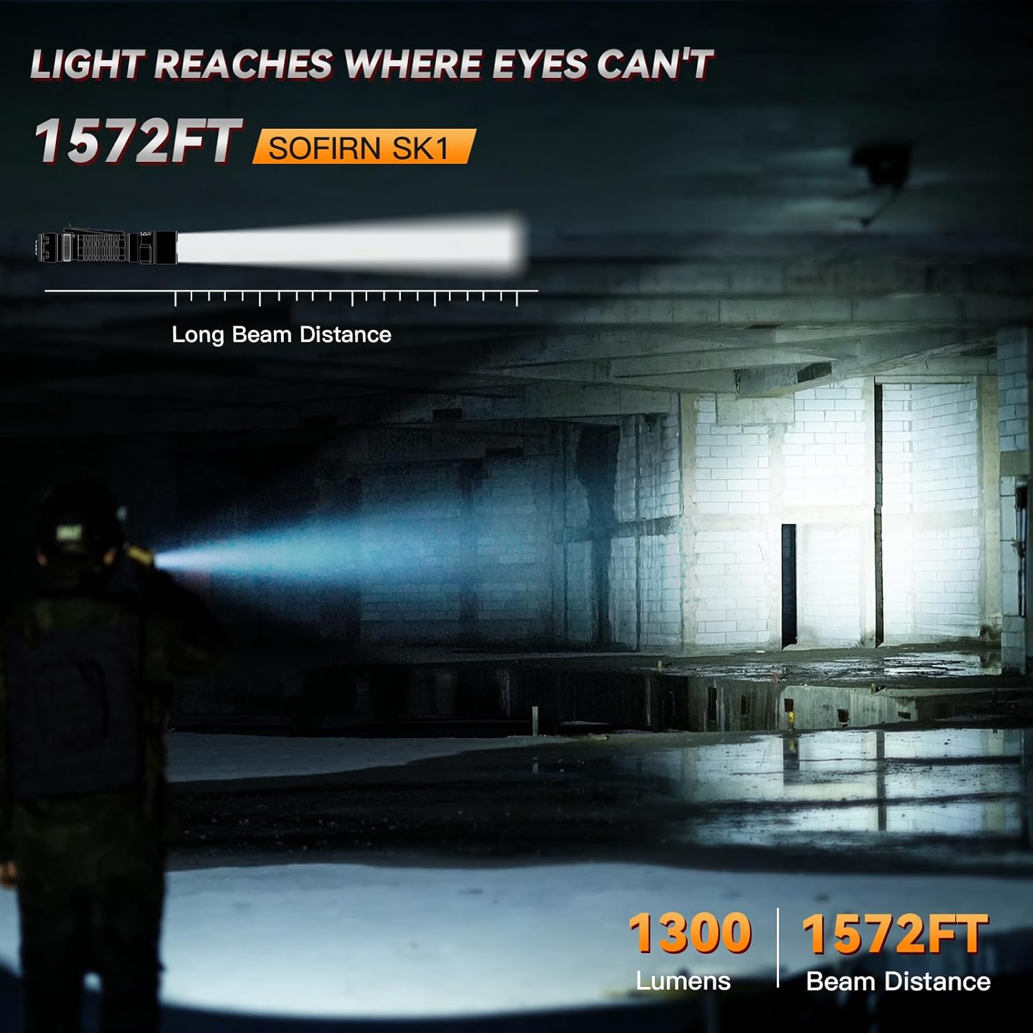 Tactical Long Throw Flashlight - Tactical Flashlight Rechargeable บทวิจารณ์และราคา