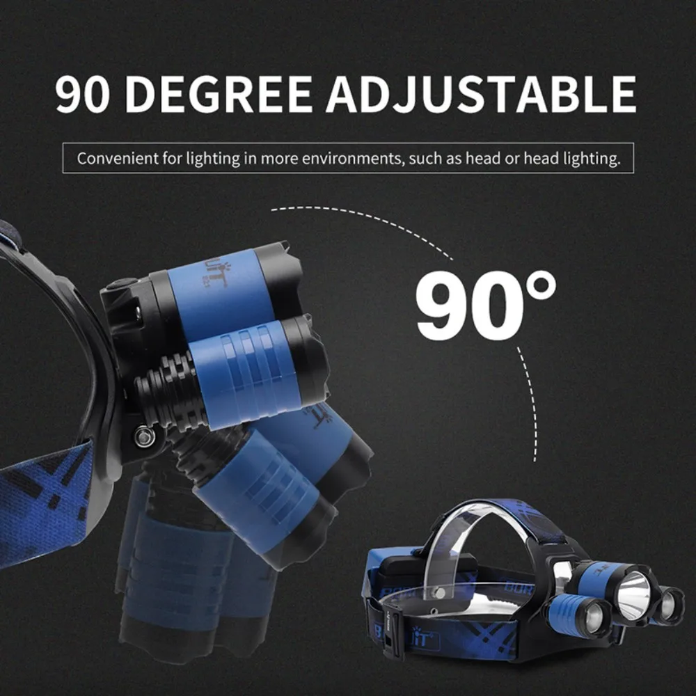 BORUiT B21 3000LM LED Headlamp - Outdoor Hunting Bike บทวิจารณ์และราคา