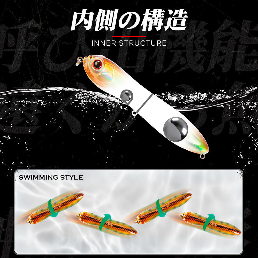 Hunthouse Topwater Pencil Fish - Hunting Quotes บทวิจารณ์และราคา