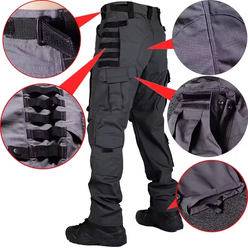 Tactical Pants Men Wear-Resist - Outdoor Hunting Trousers บทวิจารณ์และราคา