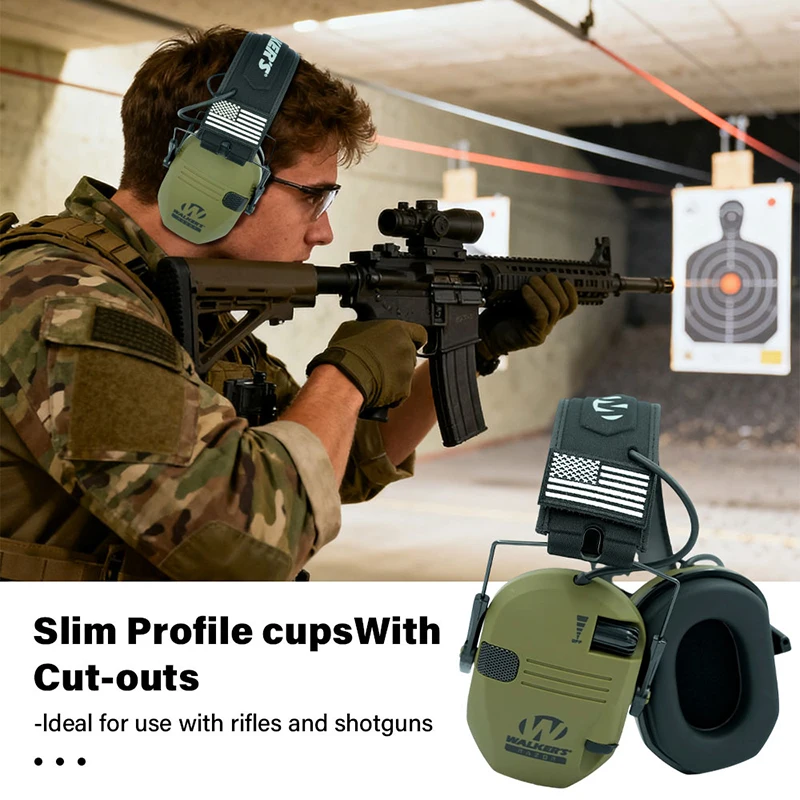 W1 Electronic Shooting Earmuff - Outdoor Hunting Videos บทวิจารณ์และราคา