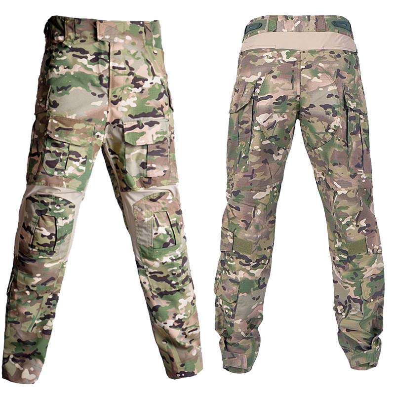 Airsoft Tactical Pants Camo G3 - Outdoor Hunting Trousers บทวิจารณ์และราคา