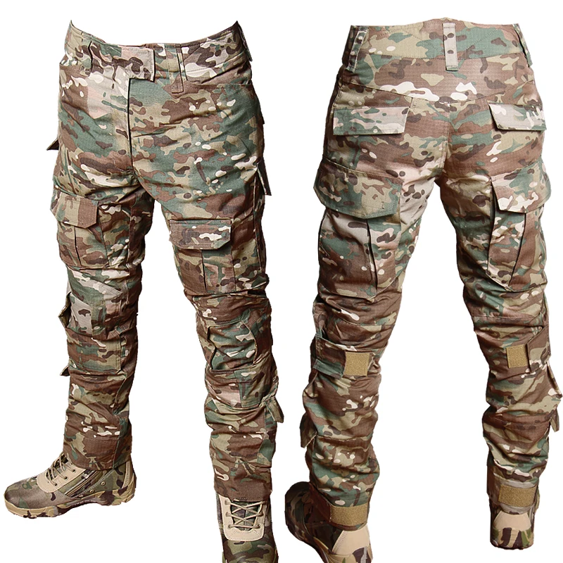 Men's Tactical Cargo Pants Mul - Outdoor Hunting Trousers บทวิจารณ์และราคา