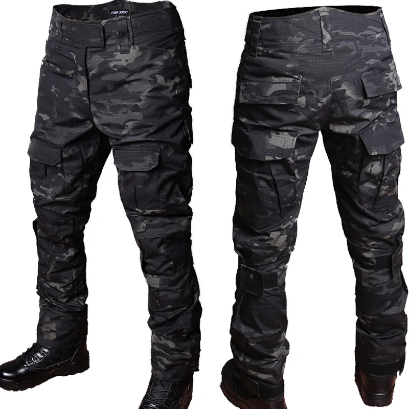 Men's Tactical Cargo Pants Mul - Outdoor Hunting Trousers บทวิจารณ์และราคา