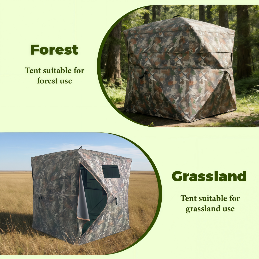Camouflage Pop-Up Hunting Blin - Hunting & Outdoor Supplies Carterton Reviews บทวิจารณ์และราคา