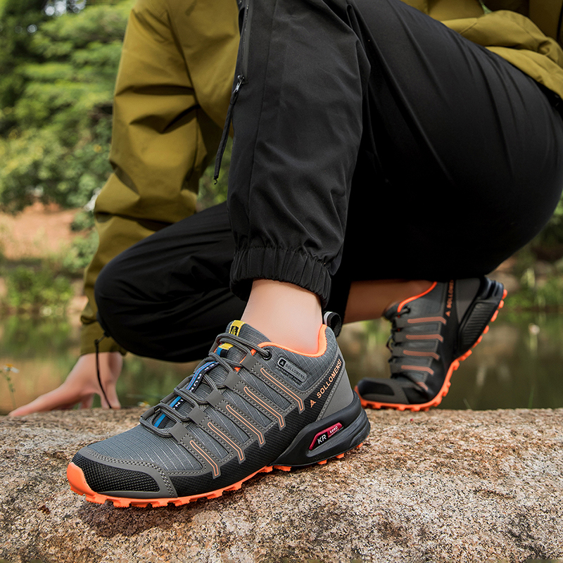 Waterproof Hiking Shoes Men‘s  - Outdoor Hunting Bike บทวิจารณ์และราคา