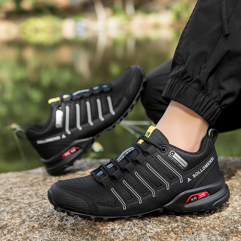 Waterproof Hiking Shoes Men‘s  - Outdoor Hunting Bike บทวิจารณ์และราคา