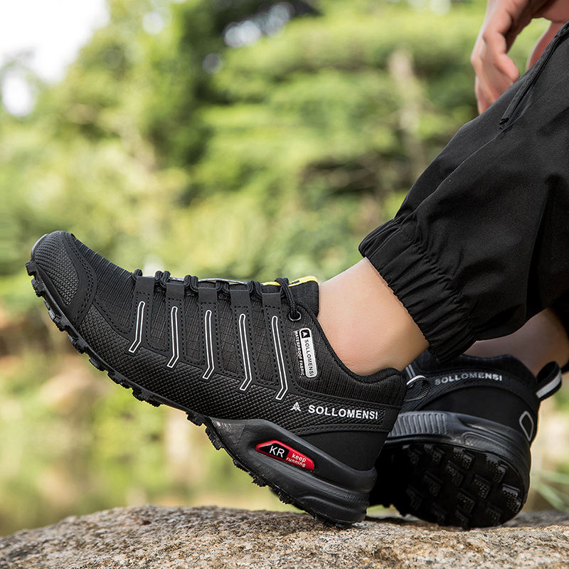 Waterproof Hiking Shoes Men‘s  - Outdoor Hunting Bike บทวิจารณ์และราคา