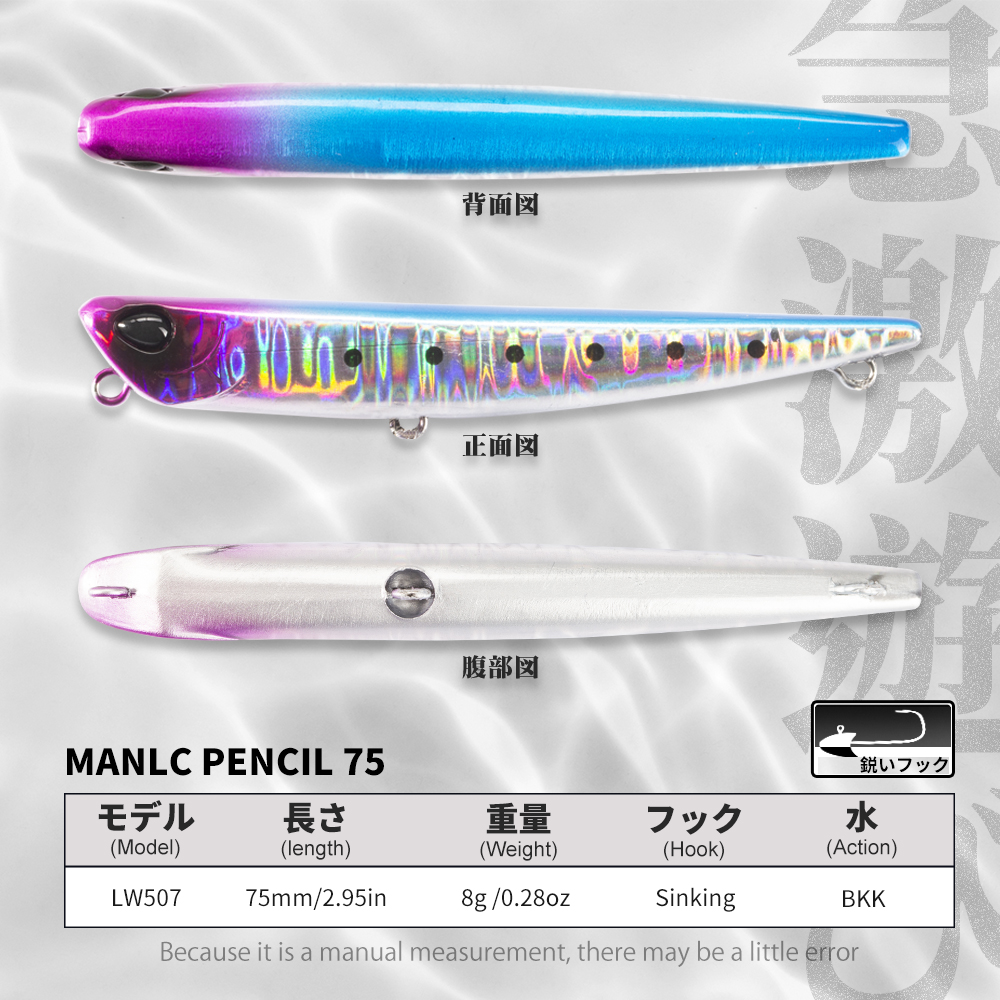 Hunthouse Pencil Fishing Lure  - Hunting Quotes บทวิจารณ์และราคา
