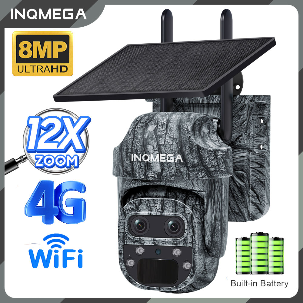 4K 8MP 4G SIM WIFI Solar Power - Outdoor Hunting Camera Wifi บทวิจารณ์และราคา