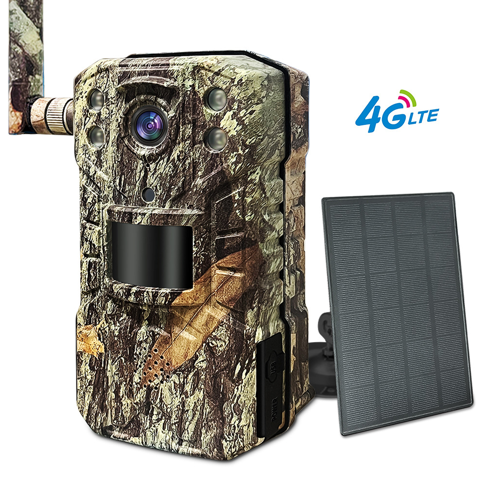 4G LTE Solar Hunting Trail Cam - Outdoor Hunting Camera Wifi บทวิจารณ์และราคา