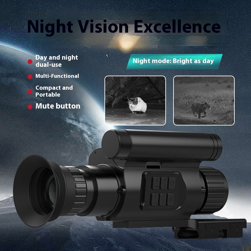 Night Vision Monocular IR Hunt - Outdoor Hunting Videos บทวิจารณ์และราคา