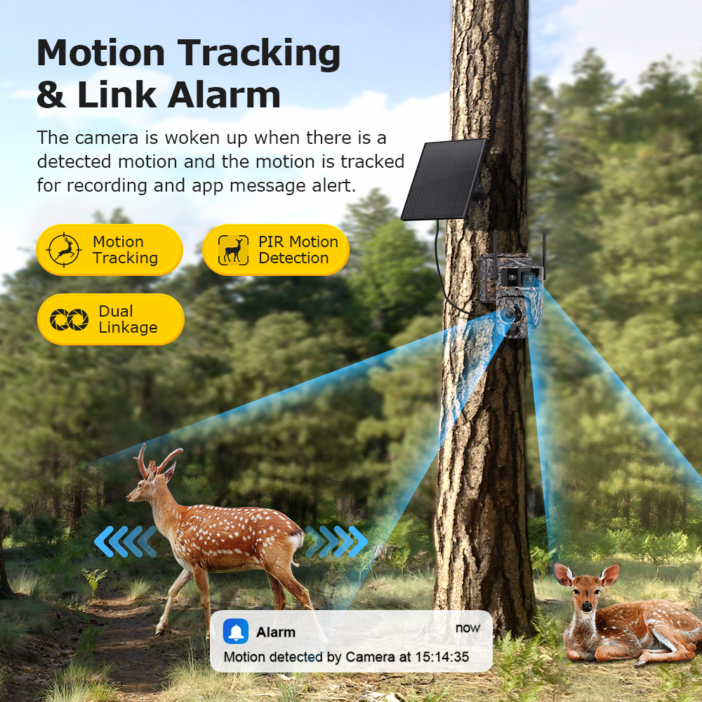 LS VISION 60X Zoom Trail Camer - Outdoor Hunting Camera Wifi บทวิจารณ์และราคา