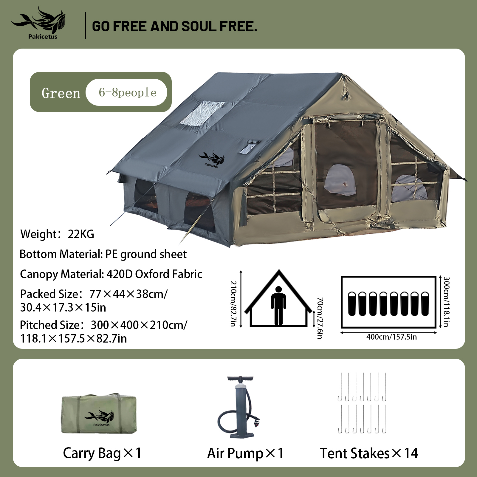 PAKICETUS Upgraded Inflatable  - Outdoor Hunting House บทวิจารณ์และราคา